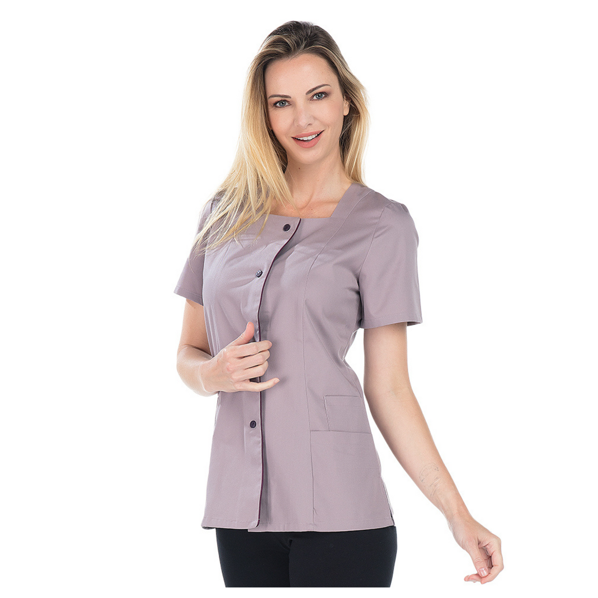 Léa - Tunic - Short sleeves - Women - 70 cm