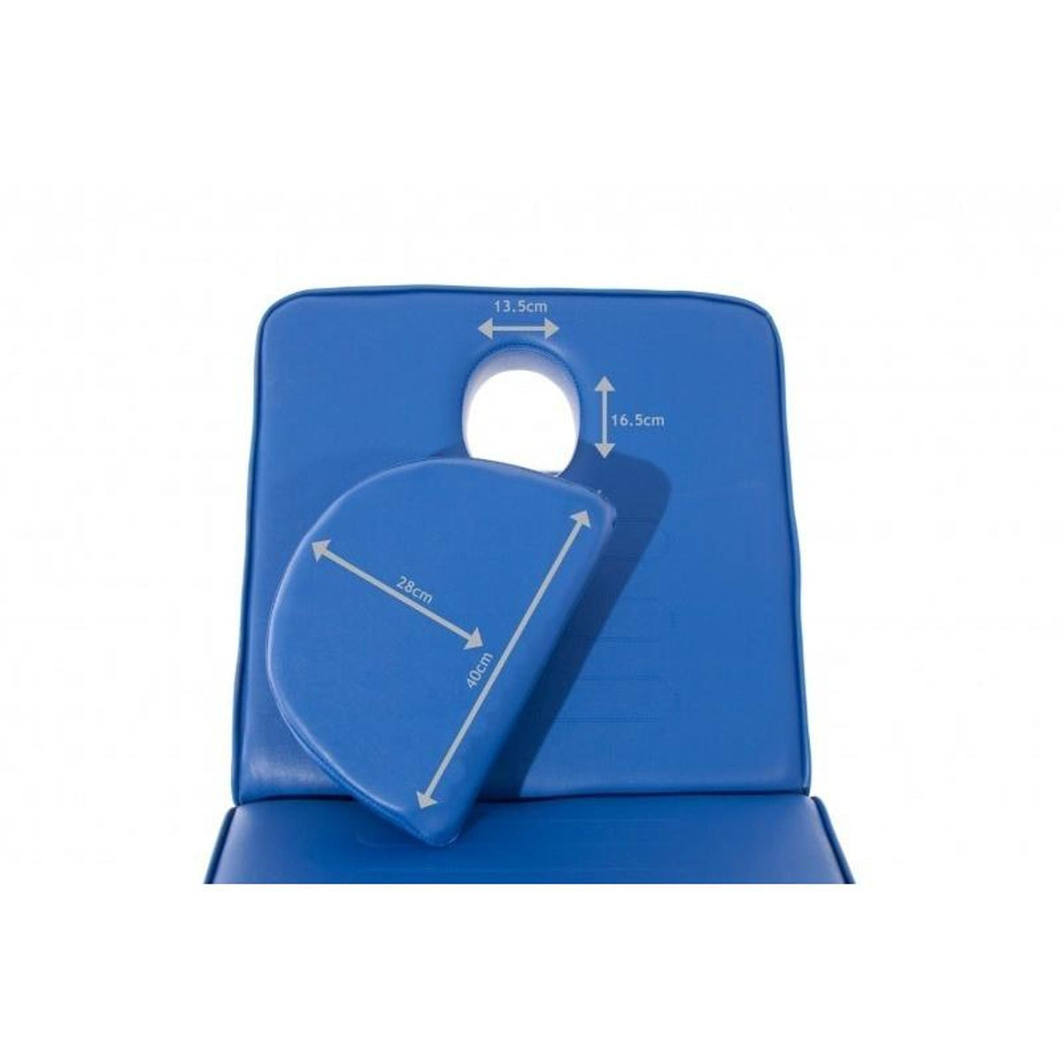 Fixed massage table 2 steel panels - 5 colors 