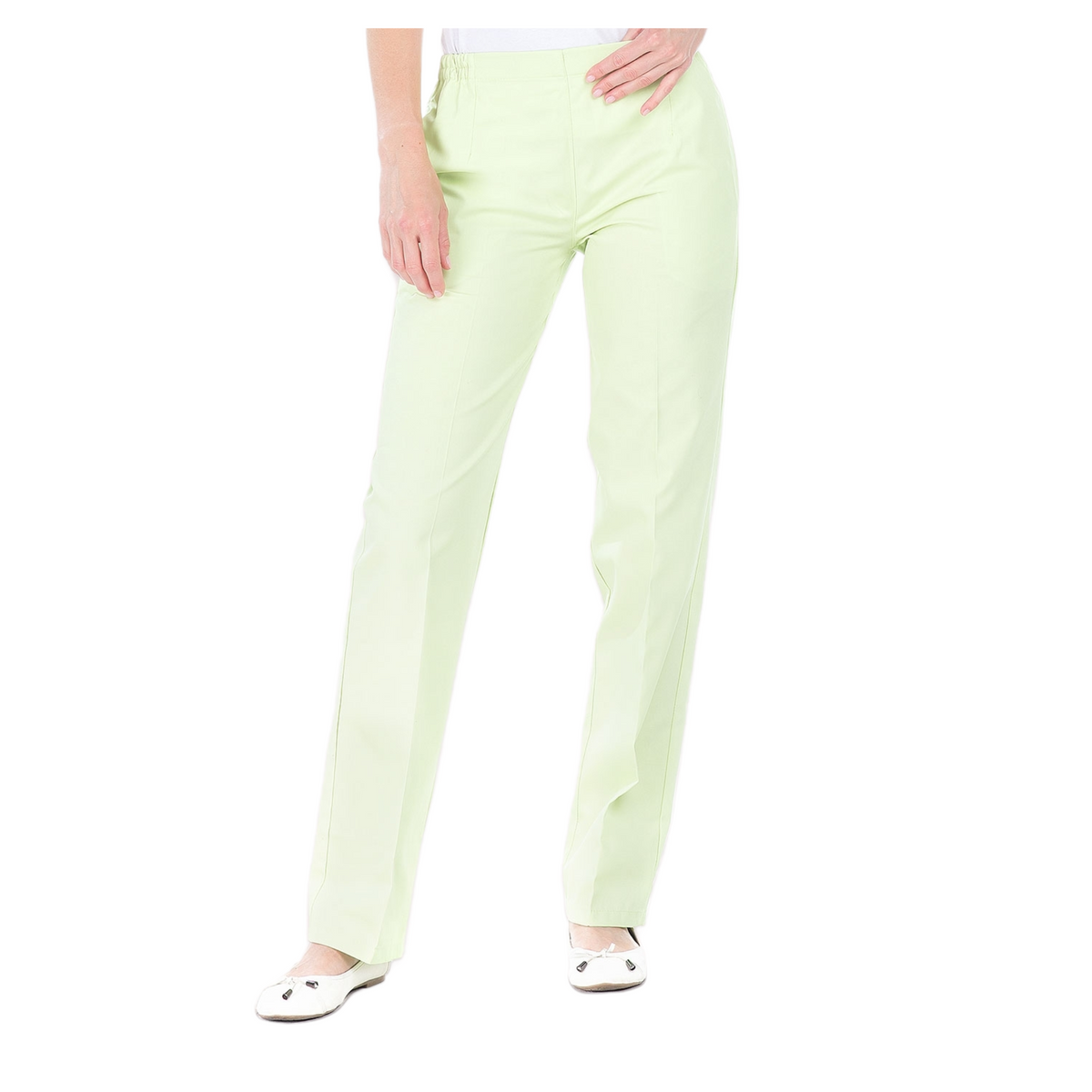 Manhattan - Trousers - Women - Elastic waistband - With pockets