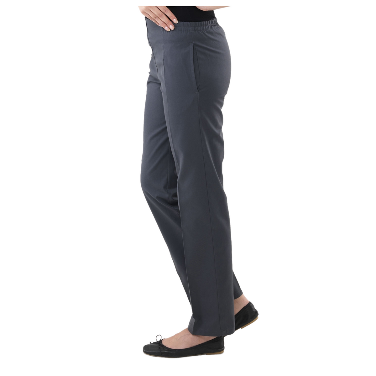 Manhattan - Trousers - Women - Elastic waistband - With pockets