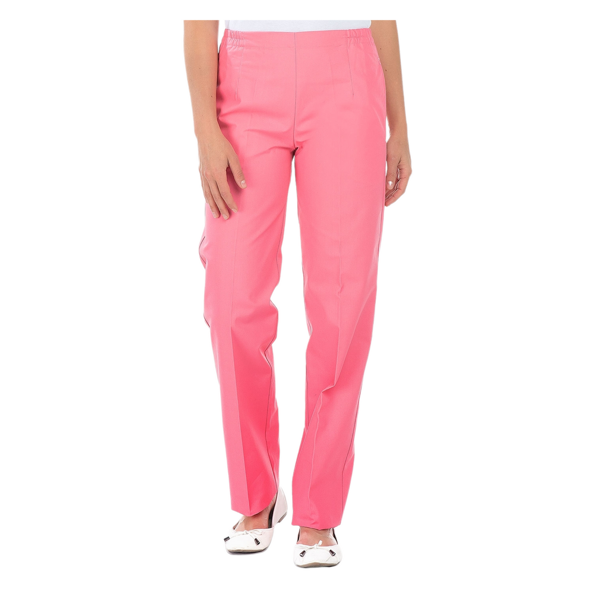 Manhattan - Trousers - Women - Elastic waistband - With pockets