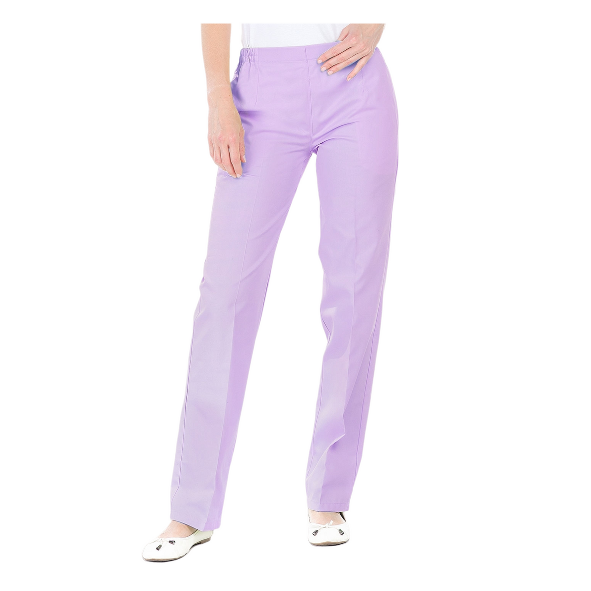 Manhattan - Trousers - Women - Elastic waistband - With pockets