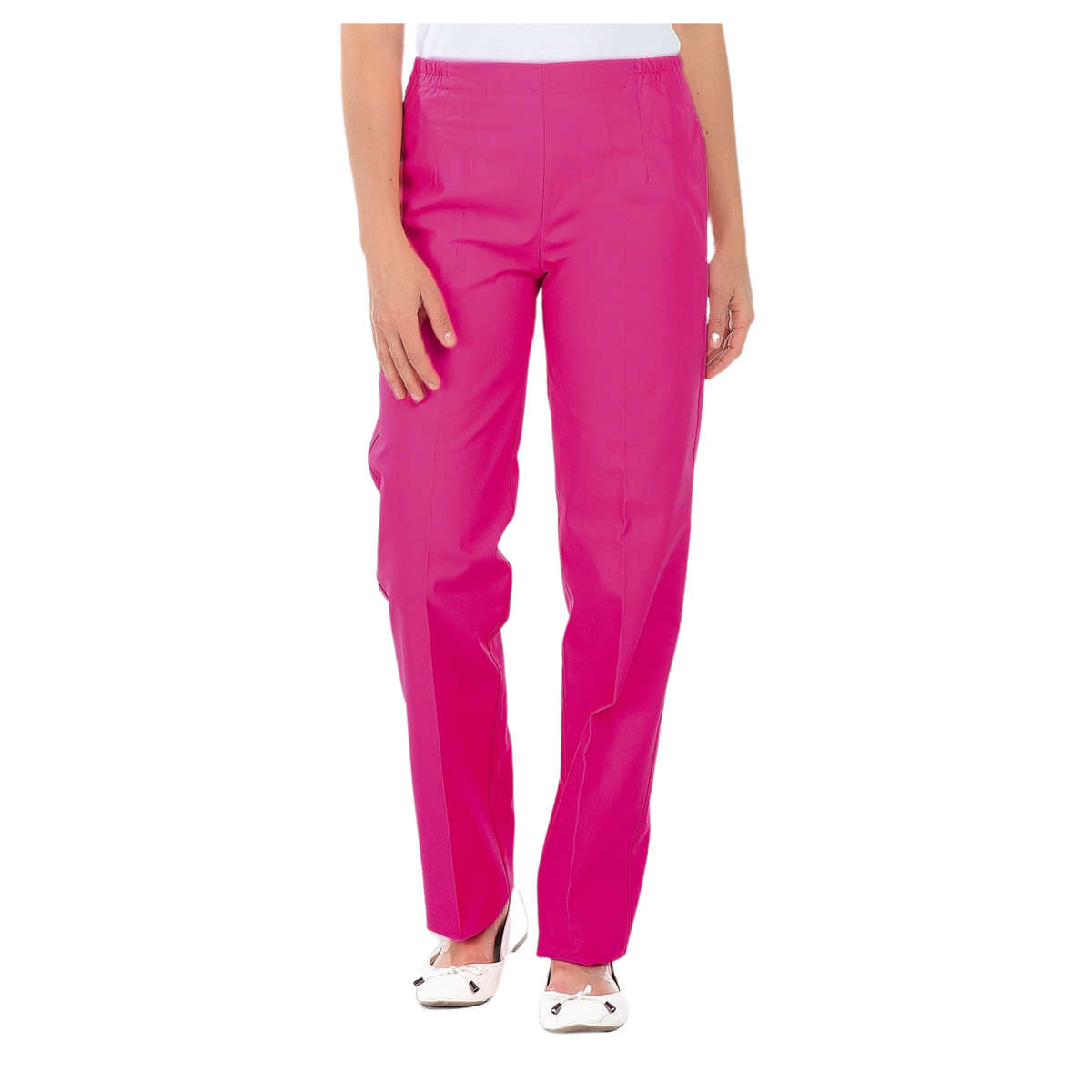 Manhattan - Trousers - Women - Elastic waistband - With pockets