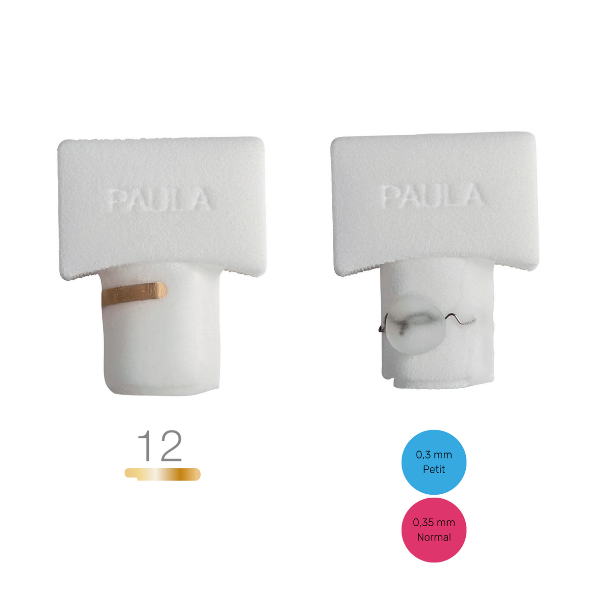 Training nail model for orthonyxia - 5 pieces - Different models - Ruck