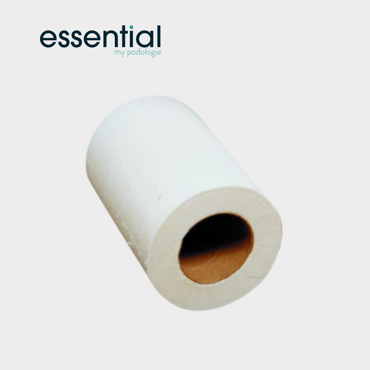 12 Bobinas de mini papel con desenrollado central - 200 formatos - 2 Pliegues lisos
