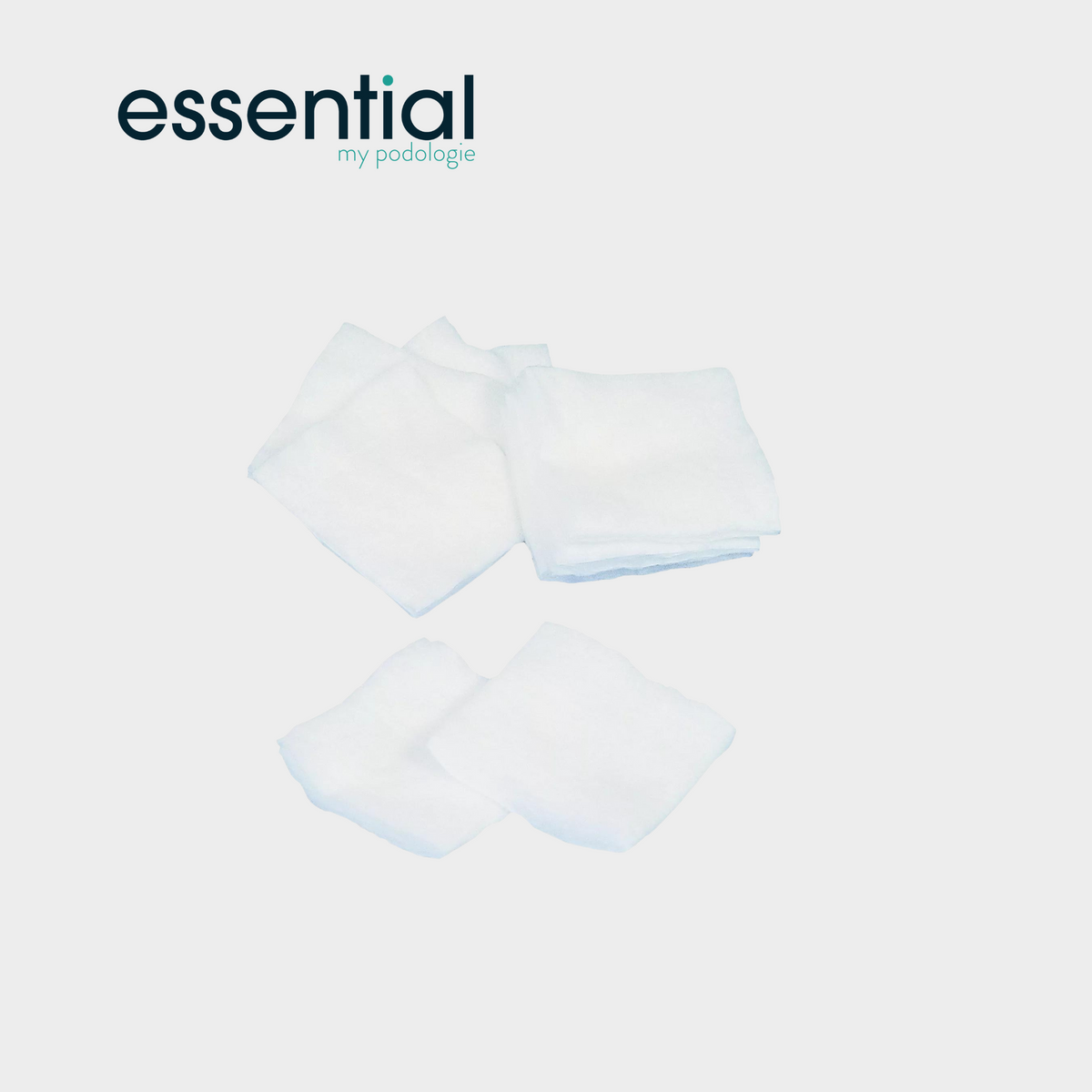 Bag of 500 hydrophilic cotton squares - 5 x 5 cm