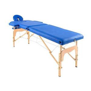 Folding wooden massage table 182 x 60 cm without backrest - 6 colors