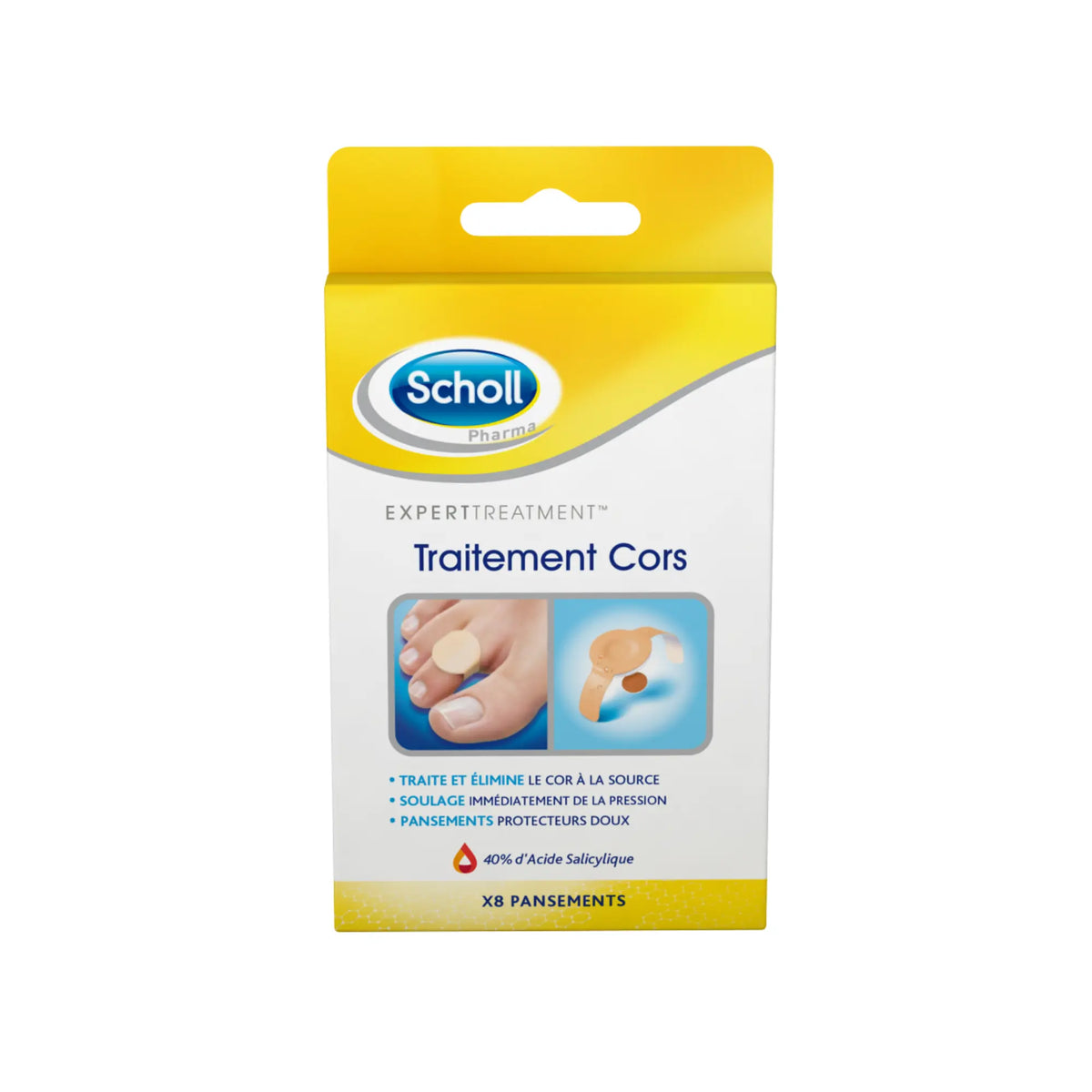 8 Plasters for Corns - Scholl Scholl 