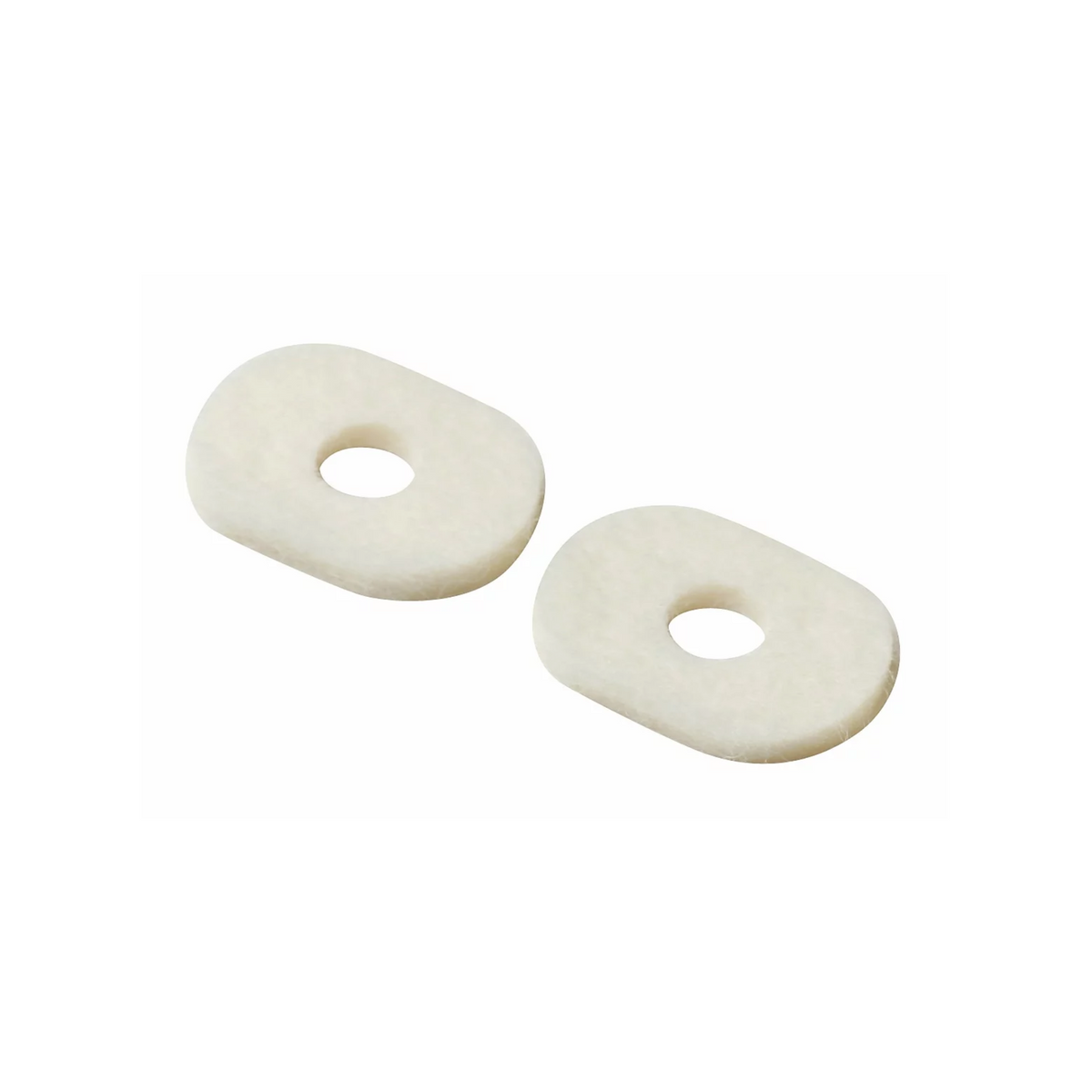 Felt Rings, Stretchable and Self-Adhesive, Rectangular Shape, 27 x 14 x 3 mm, 9 Pieces, Pressure Relief, Ruck