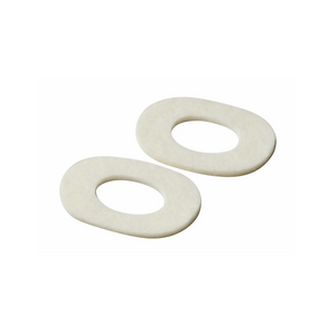 Felt Rings, Stretchable and Self-Adhesive, Rectangular Shape, 46 x 30 x 3 mm, 4 Pieces, Pressure Relief, Ruck