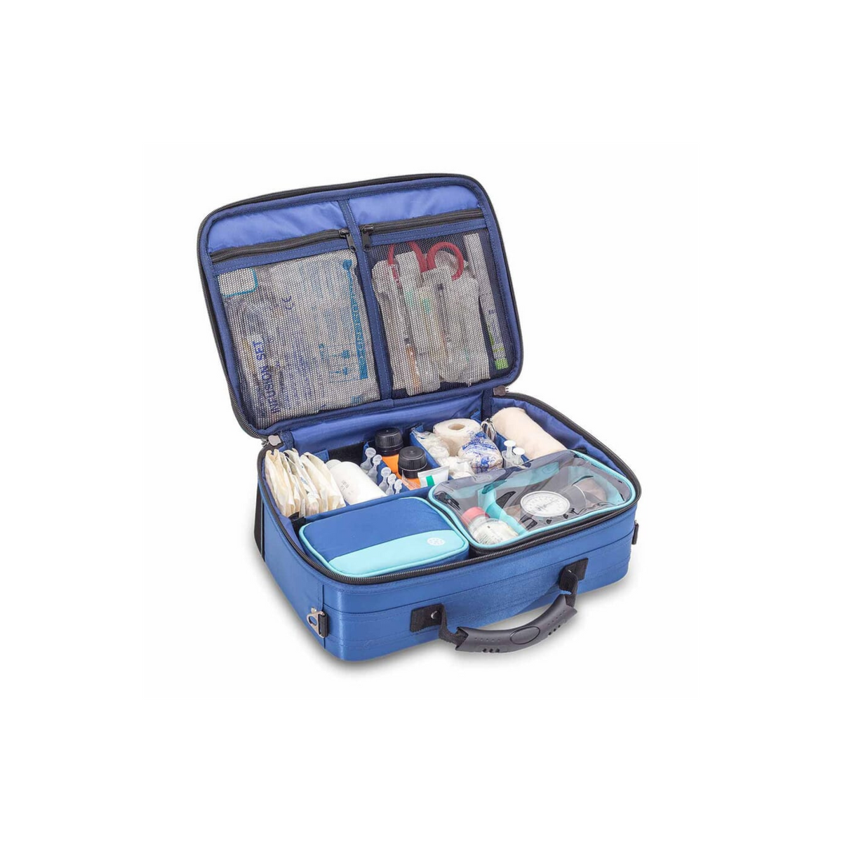 Maletín médico COMMUNITY - Azul - Carro con ruedas opcional