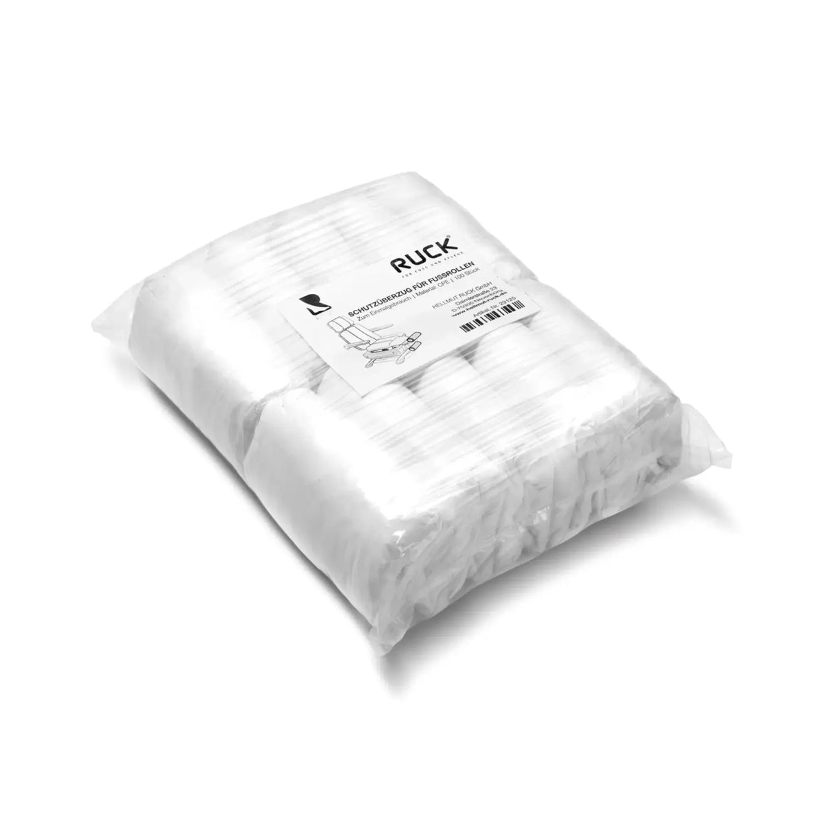 Armchair accessory - Disposable protective cover for heel rollers - Stella 3S and Comfort - Ruck Ruck 