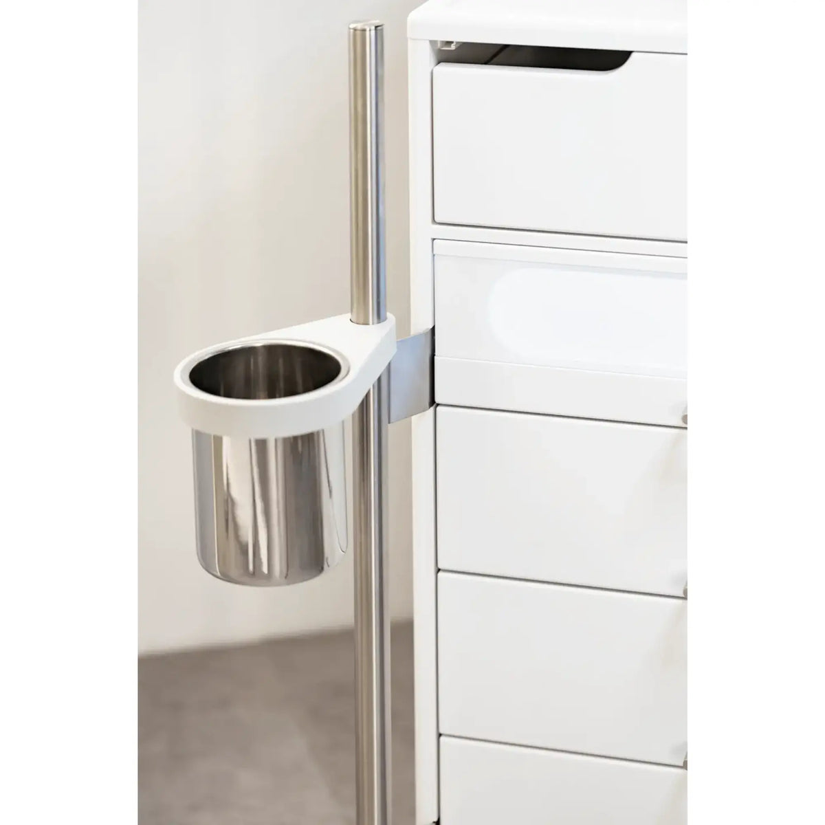 Accesorio clásico Unit Room - Bote de basura de acero inoxidable - Ruck Ruck 
