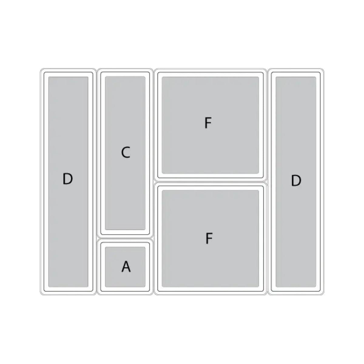Unit Room Accessory - Drawer Organization System - Ruck Ruck 