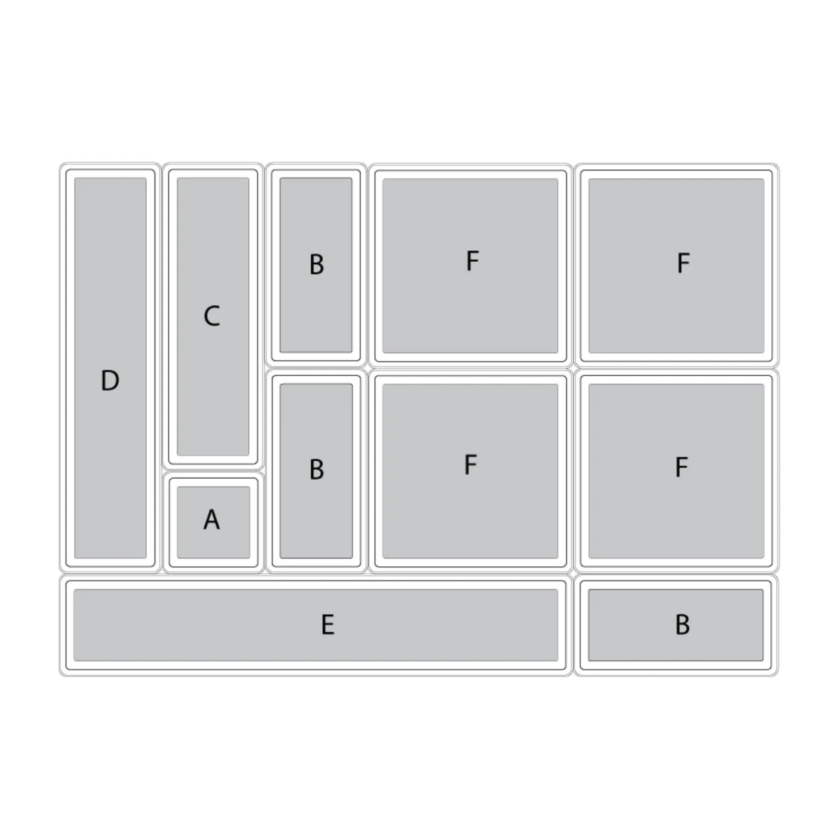 Unit Room Accessory - Drawer Organization System - Ruck Ruck 