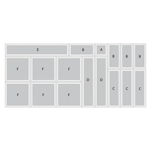 Unit Room Accessory - Drawer Organization System - Ruck Ruck 