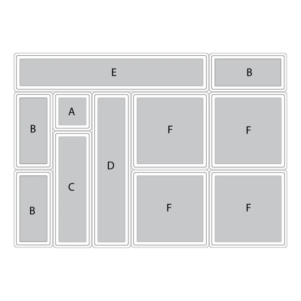 Unit Room Accessory - Drawer Organization System - Ruck Ruck 