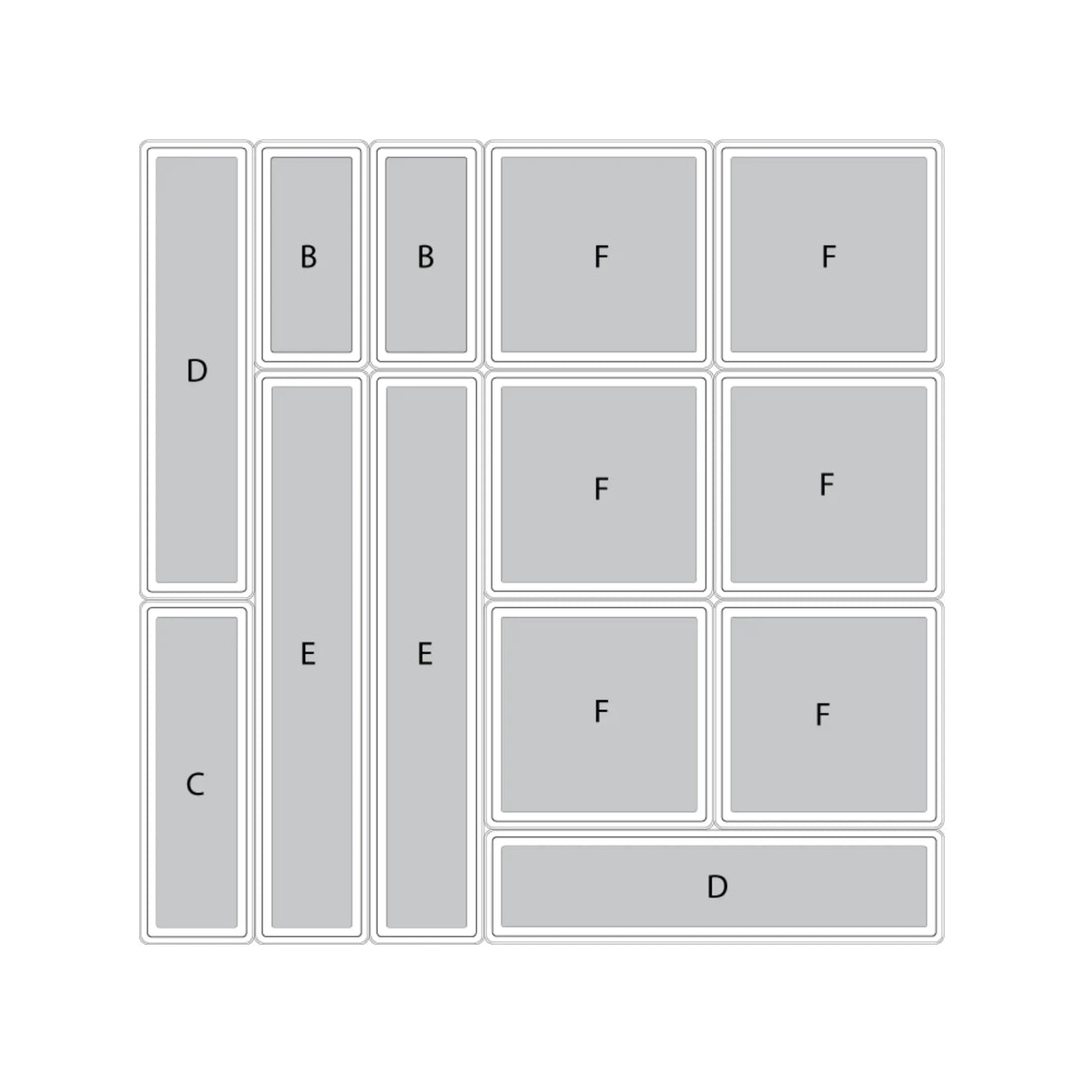Unit Room Accessory - Drawer Organization System - Ruck Ruck 
