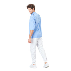 Achille - Short-sleeved blouse - Men - 75 cm - Phirejo
