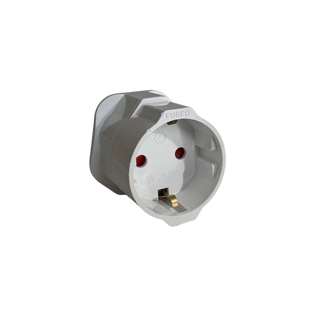 Adapter - Europe to UK Power Plug - White My Podiatry 