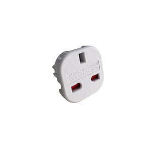 Adapter - UK to Europe Power Plug - Gray My Podiatry 