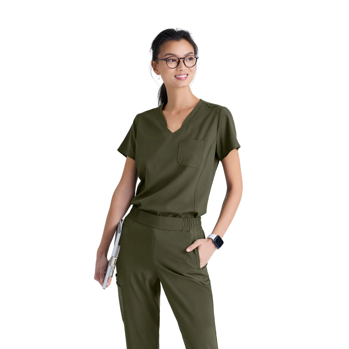 Alba - Tunique col V - Femme - Grey’s Anatomy Evolve Grey’s Anatomy 