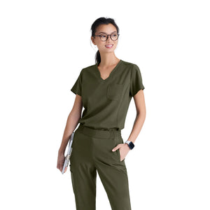 Alba - Tunique col V - Femme - Grey’s Anatomy Evolve Grey’s Anatomy 