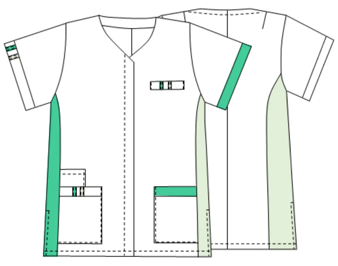 Amélie - Tunic - Short sleeves - Women - 75 cm My Blouse 