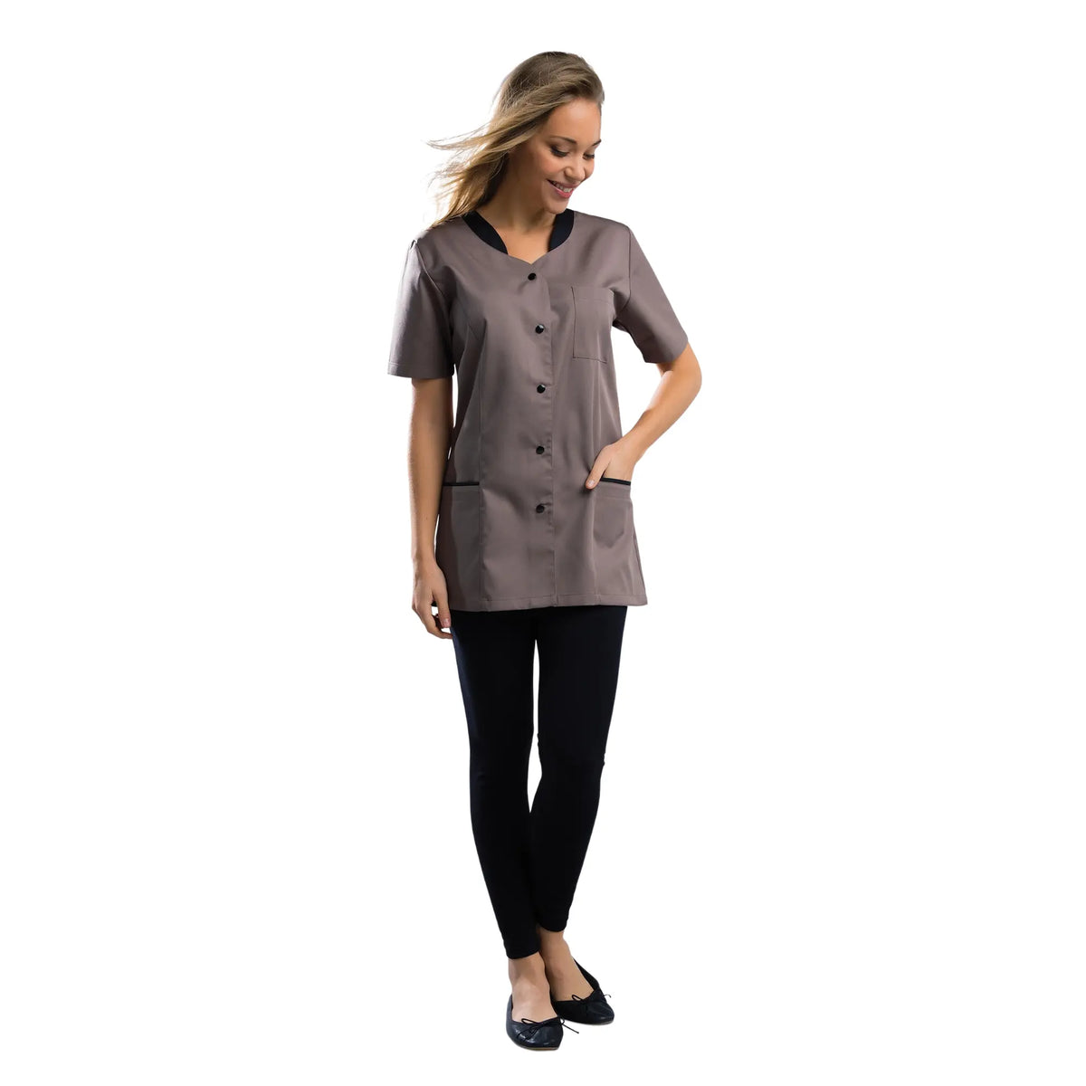 Amandine - Tunic - Short Sleeves - Women - 75 cm My Blouse 