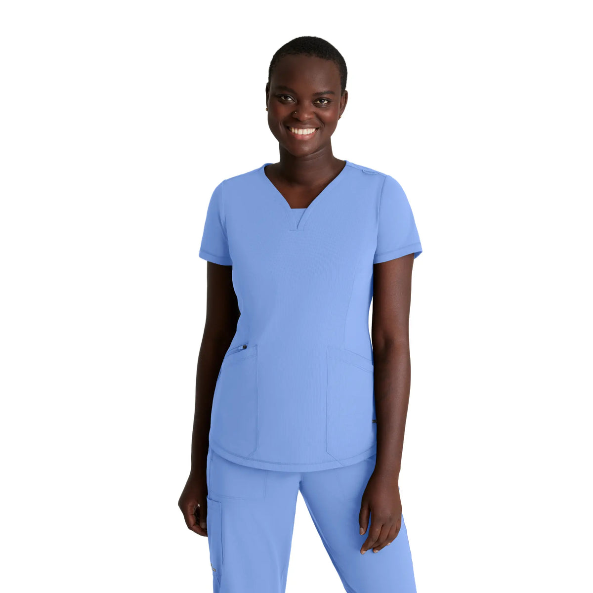 Amya - Túnica Con Cuello En V - Mujer - Skechers Slip-ins SKECHERS SLIP-INS KNITS Azul cielo / XL