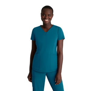 Amya - Túnica Con Cuello En V - Mujer - Skechers Slip-ins SKECHERS SLIP-INS KNITS Bahamas Azul / XL