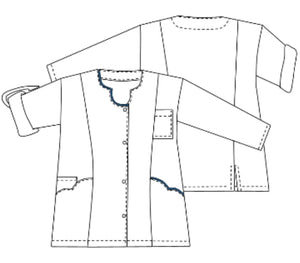 Anaïs - Tunic - Long Sleeves - Women - 75cm My Blouse 