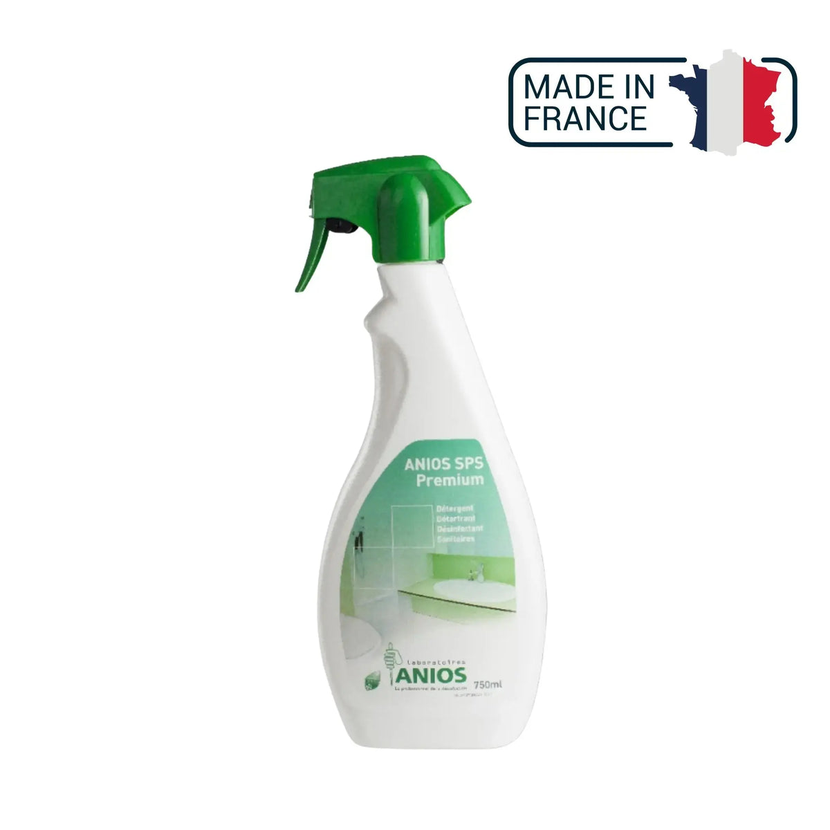 Anios SPS Premium - Detergent, descaling, sanitary disinfectant - Spray 750 ml - Anios - My Podologie