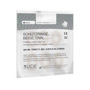 Anneaux de protection en silicone beige - Lot de 6 - Ruck Ruck 