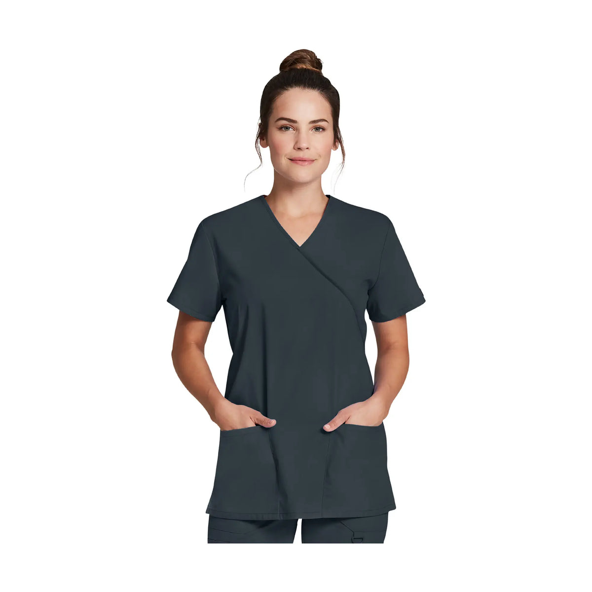 Annecy - Wrap tunic - Women - Dickies Dickies  Anthracite-3XL