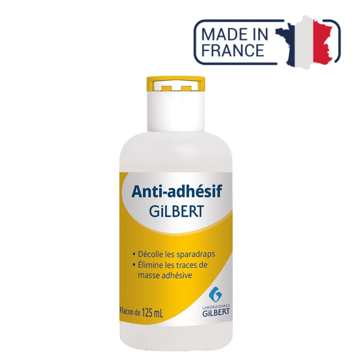 Non-stick - Removes plasters - 125 ml bottle - Gilbert - My Podologie