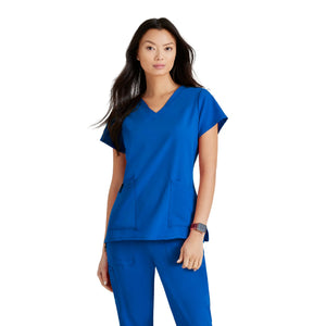 Aria - V-neck tunic - Women - Barco Unify BARCO  Royal Blue / XL