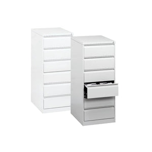 Metal cabinet with drawer - Steel - Pure white - Ruck Ruck 