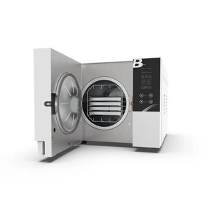 White Autoclave 18 Liters Class B with USB and integrated printer Icanclave Autoclaves 