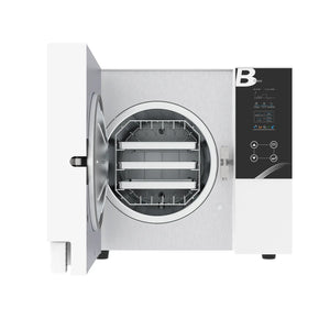 White Autoclave 8 Liters Class B with USB and integrated printer Icanclave Autoclaves 