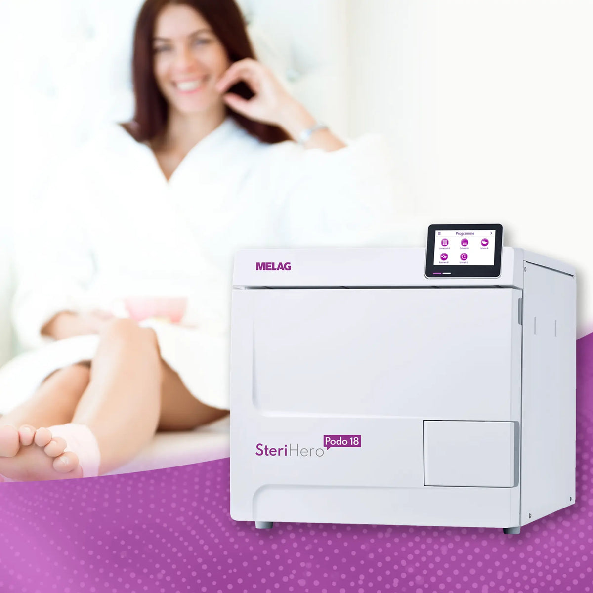 Autoclave SteriHero Podo 18 - 17L - Melag Melag 