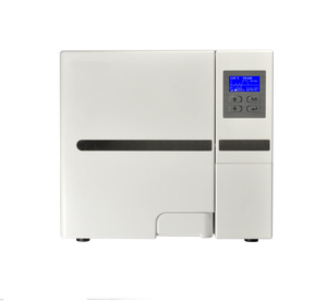 29 Liter Class B white autoclave with USB and integrated printer
