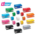 Bande adhésive élastique - Par 2 - 5 cm x 5m - 9 couleurs - K-Tape