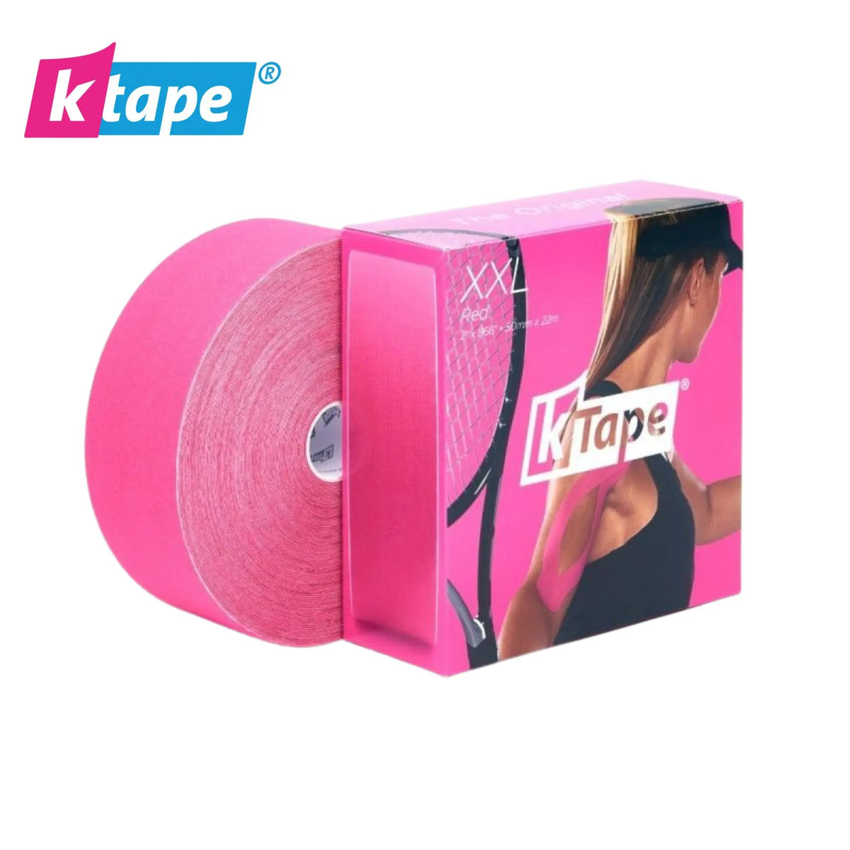 XXL elastic adhesive tape - 5cm x 22m - 5 colors - K-Tape