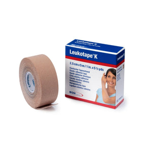 Elastic adhesive tape for taping 2.5cm x 5m - 3 colors - Leukotape K - BSN Medical - My Podologie