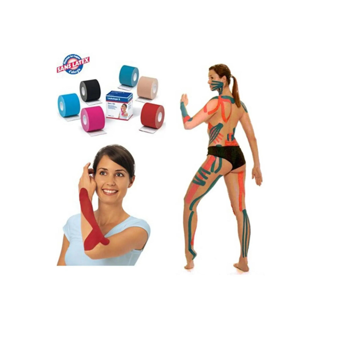 Elastic adhesive tape for taping - Leukotape K by BSN Medical BSN Medical 