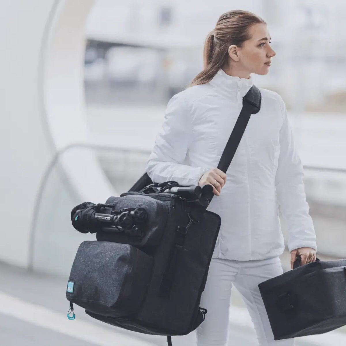 Strap for Sturdy Cart, Suitcase, Backpack and Ruck Footrest Bag 