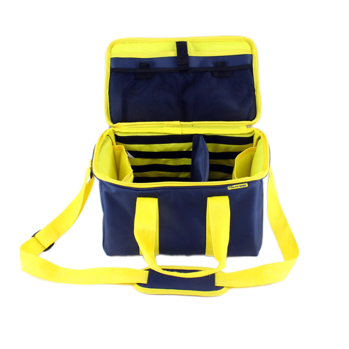 Maletín médico MULTY - Bandolera azul / amarilla - Bolsas Elite - My Podologie