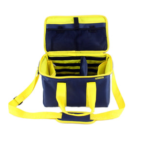 MULTY medical case - Blue / Yellow shoulder strap - Elite bags - My Podologie