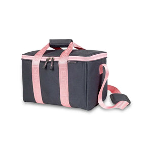 MULTY medical case - Gray / Pink shoulder strap - Elite bags - My Podologie